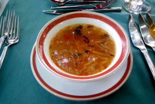 minestrone çorbası